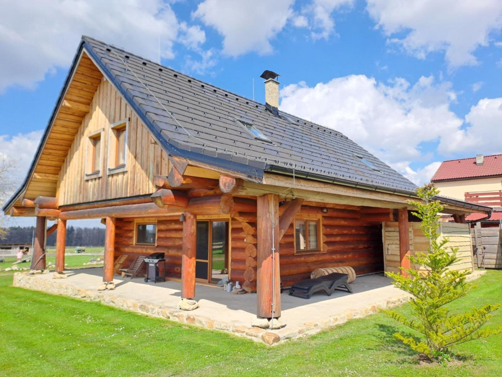 Wellness Srub U Holubu Villa Malsice Exterior photo