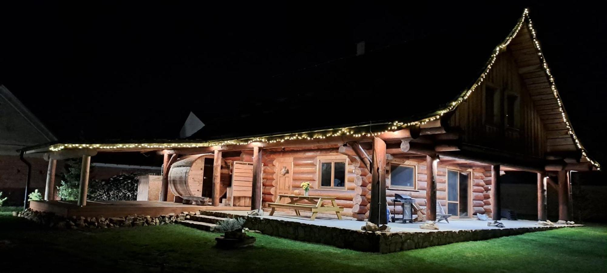 Wellness Srub U Holubu Villa Malsice Exterior photo