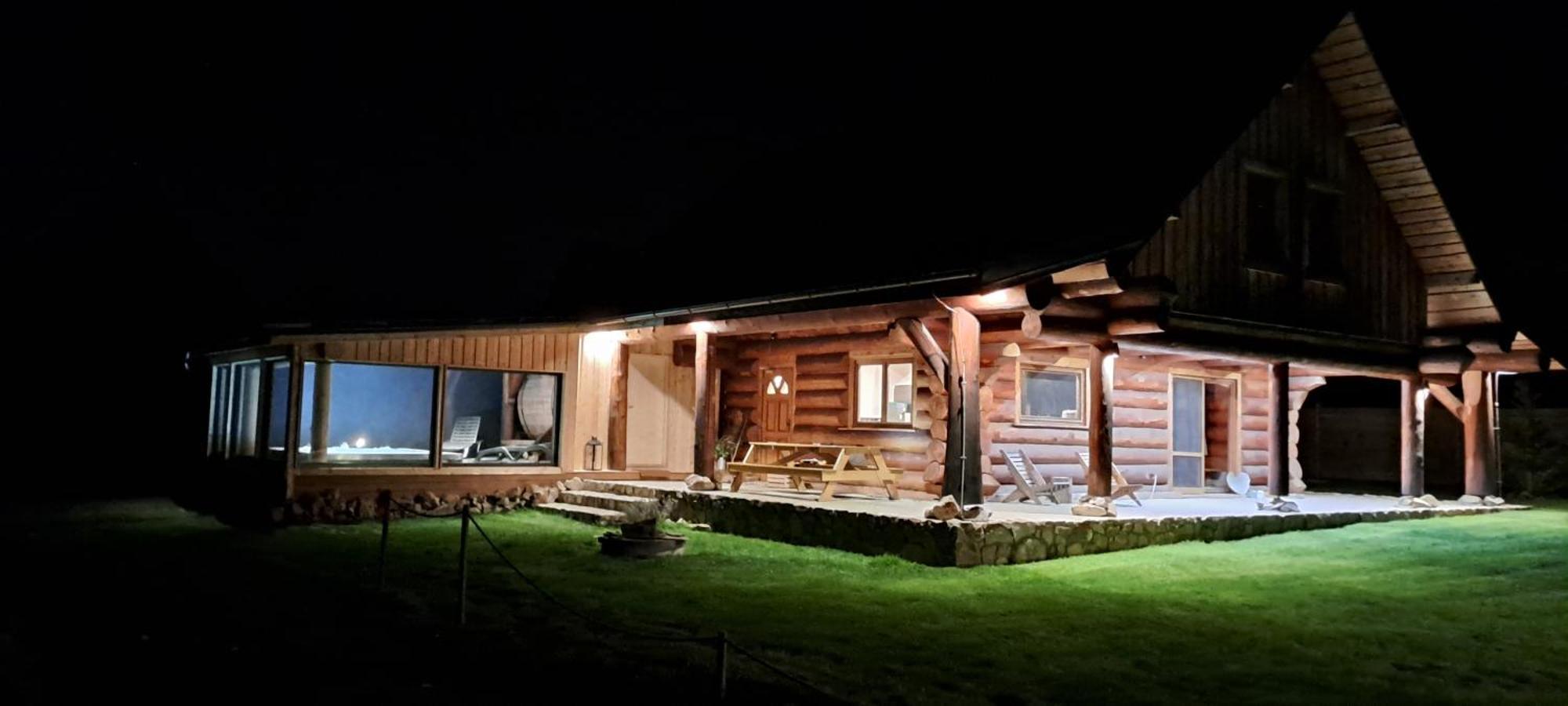 Wellness Srub U Holubu Villa Malsice Exterior photo